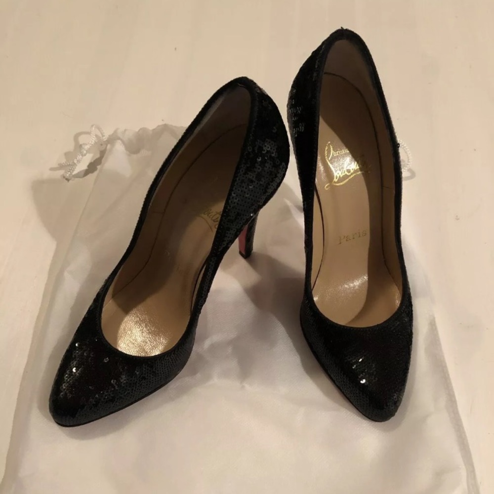 Sequin Christian Louboutin Heels